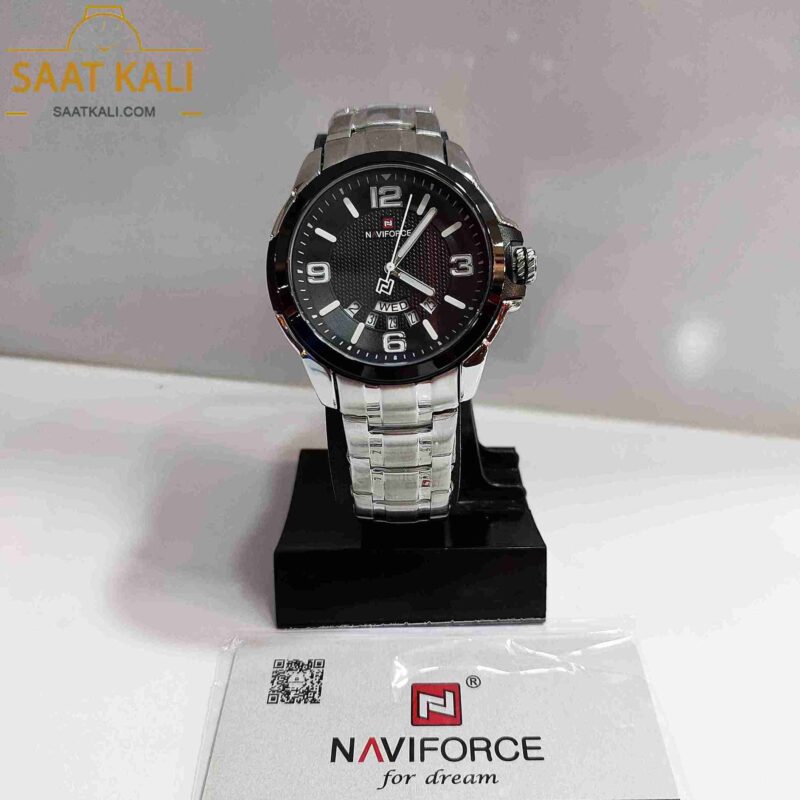 ساعت مچی مردانه فلزی نیوی فورس naviforce 9215